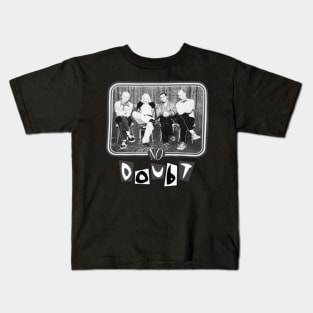 No doubt /// Vintage black and White Kids T-Shirt